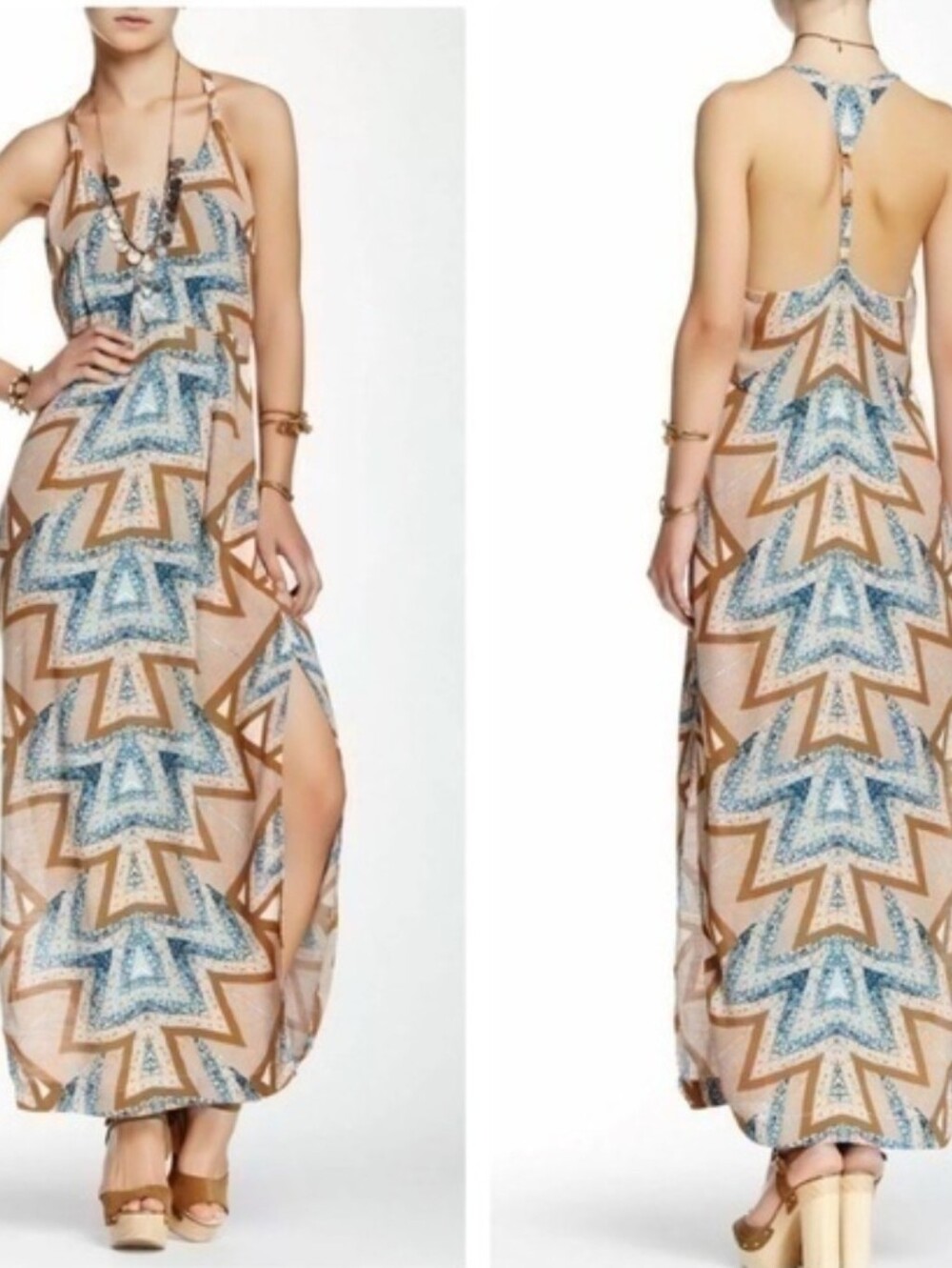 Free People Serves You Well Maxi Dress